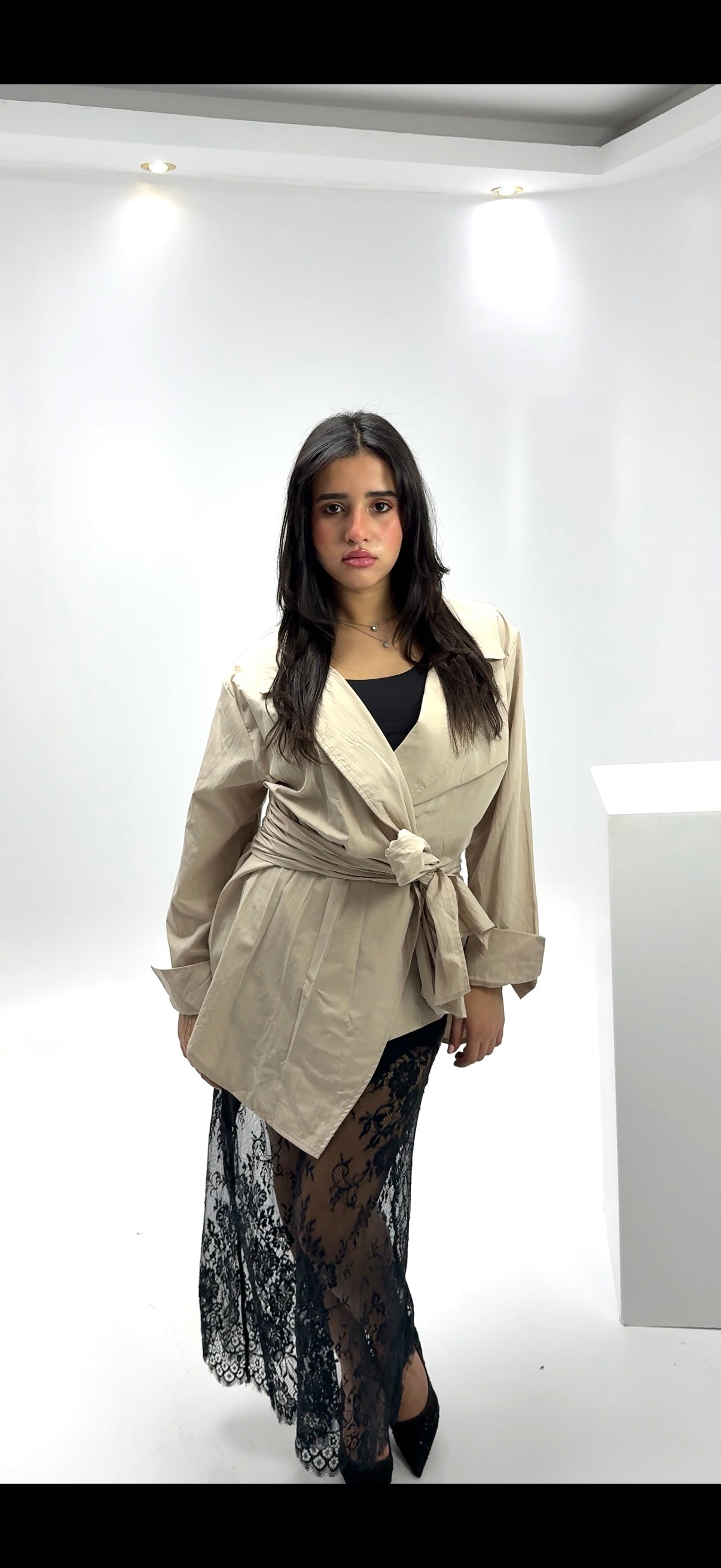 Belted Blazer